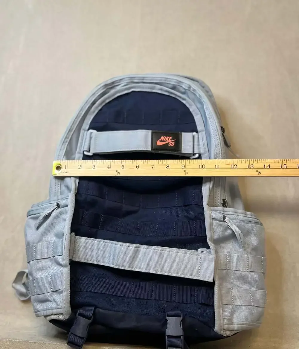 Nike SB RPM Skate Backpack Lt Armory Blue Midnight Navy Magic Ember